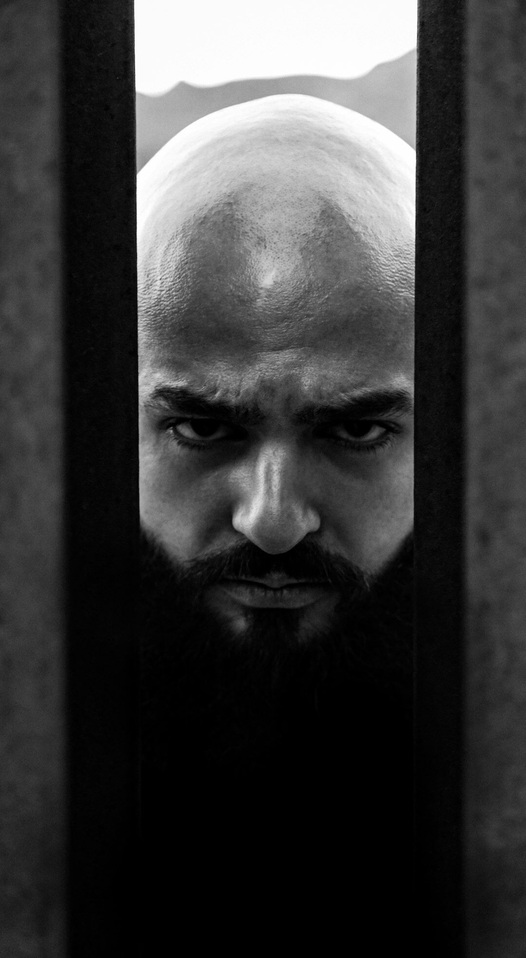 Portrait of a Turkish male media conflict trainer in his 40s